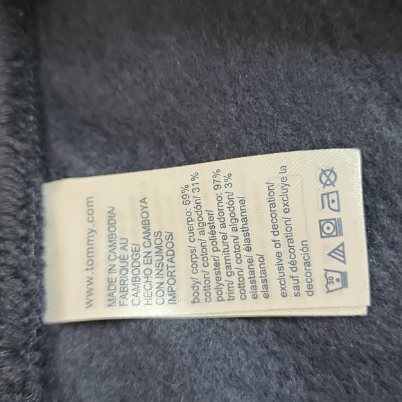 TOMMY HILFIGER SWEATPANTS IN NAVY BLUE - Picture 9 of 12